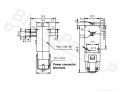 Motor DC 3-6V voor smart cars en robots 